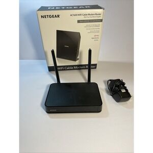 Netgear Cable Modem Wi-Fi Router Combo C6250 - 680 Mbps | AC 1600 Wi-Fi Speed